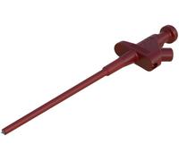 Hirschmann Test & Measurement KLEPS 30 rt Pince crocodile fine enfichable 4 mm Ohne Messkategorie rouge