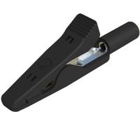 Hirschmann Test & Measurement MA 1 Pince crocodile miniature noir Plage de serrage max.: 4 mm Longueur: 41.5 mm 1 pc(s)