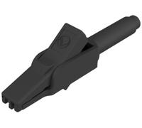Hirschmann Test & Measurement MA 260 SH sw Pince crocodile de sécurité enfichable 4 mm CAT II 300 V noir