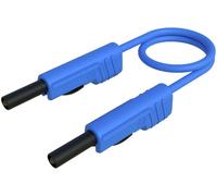 Hirschmann Test & Measurement MLB 100/1 V bl Cordon de mesure Banane mâle 4 mm Banane mâle 4 mm 1.00 m bleu 1 pc(s)