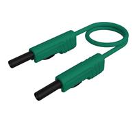 Hirschmann Test & Measurement MLB 100/1 V gn Cordon de mesure Banane mâle 4 mm