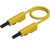 Hirschmann Test & Measurement MLB 200/1 V ge Cordon de mesure Banane mâle 4 mm Banane mâle 4 mm 2.00 m jaune 1 pc(s)