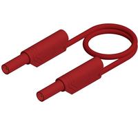 Hirschmann Test & Measurement MLS SIL WS 200/1 Cordon de mesure de sécurité Banane mâle 4 mm Banane mâle 4 mm 2.00 m rouge 1 pc(s)