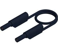 Hirschmann Test & Measurement MLS SIL WS 200/1 Cordon de mesure de sécurité Banane mâle 4 mm Banane mâle 4 mm 2.00 m noir 1 pc(s)