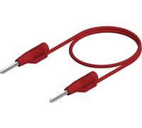 Hirschmann Test & Measurement MVL 2/50 rt Cordon de mesure mâle 2 mm mâle 2 mm 0.50 m rouge 1 pc(s)