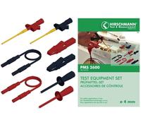 Hirschmann Test & Measurement PMS 2600 Set de cordons de mesure de sécurité Banane mâle 4 mm Banane mâle 4 mm 1.00 m noir, rouge 1 pc(s)