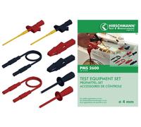Hirschmann Test & Measurement PMS 2600 Set de cordons de mesure de sécurité Banane mâle 4 mm Banane mâle 4 mm 1.00 m noir, rouge