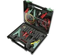 Hirschmann Test & Measurement PMS SKS Electronic Jeu de pinces crocodiles de sécurité enfichable 4 mm, enfichable 2 mm
