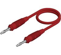 Hirschmann Test & Measurement SML 100/1 Cordon de mesure Banane mâle 4 mm Banane mâle 4 mm 1.00 m rouge 1 pc(s)