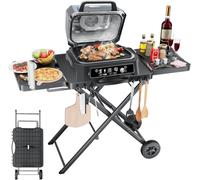 Hisencn Support de table de barbecue amélioré de 130 cm pour Ninja Woodfire