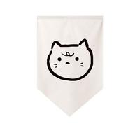Hiseng Rideau de Porte Japonais Court, Rideau de Porte Interieur Style Japonais Noren Rideau Panneau Courts Tapisserie Coton et Lin pour Sushis Restaurant Cuisine Décoration (20x30cm,Chat Noir 5)