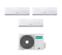 Hisense Comfort AMW3-20U4SZD1 Climatiseur Trial Split Inverter, réversible, 2,67kW + 2,6 kW + 3,5 kW