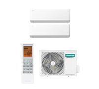 Hisense Uni Air Climatisation Dual Split 2AMW42U4RGC 9000+12000 Btu, R32, Inverter, Self-Cleaning, Minuteur, Oscillation automatique, WiFi, Nouveau Modèle 2025