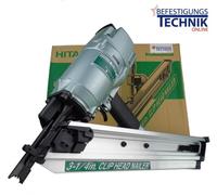 Hitachi cloueur pneumatique de bandes NR83AA2 50-90mm pour clous en bandes de 34° Paslode Prebena