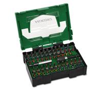 HiKOKI Jeu d'embouts 40030024 BITBOX – 60 pièces Torx, Phillips, Pozidriv, fente, hexagonal