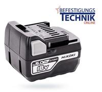 HiKOKI Batterie BSL1850C, nouveau modèle Li-Ion, 5,0Ah 18V