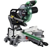 Scie radiale - Hikoki - C8FSHGWAZ - 1100W - 216mm - Laser - Coupe en onglet - Bois