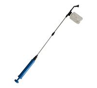 Hitburu Poudreuse Polyvalente | Pulvérisateur À Poudre Multi-Usages,Outil Télescopique 250 ML Dispenseur Rapide pour Serre Légumes Fraises Intérieur Extérieur