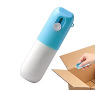 Hitburu Stylo effaceur papier thermique | avec Cutter Rétractable 20 ml Effaceur,Marqueur Liquide 2 en 1 à Masquer,pour Étiquettes de Colis, Protection de la Vie Privée