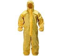 HiyyFloy Combinaison De Protection Chimique Biologique Jaune Imperméable Déperlante, Vêtement De Travail De Sécurité Industrielle pour Hommes Femmes