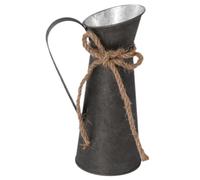 HiyyFloy Vase Rétro en Forme De Pot À Lait, Pièce Maîtresse De Table, Pichet Décoratif Rustique, Seau À Fleurs pour Bureau, Salle De Bain, Maison