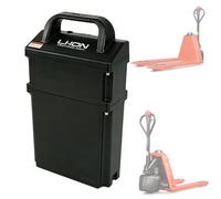 HJGHY Batterie au Lithium 24 V pour transpalette | Batterie 24 V 20 Ah pour chariot élévateur électrique / gerbeur, avec témoin lumineux, pour EPT12-EZX/MT12