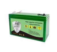 HJGHY Batterie au Lithium Portable 24 V pour l'extérieur | Batterie lithium 24 V 6 Ah 8 Ah 10 Ah 12 Ah pour pulvérisateur avec chargeur