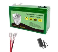 HJGHY Batterie au Lithium Portable 24 V pour l'extérieur | Batterie lithium 24 V 6 Ah 8 Ah 10 Ah 12 Ah pour pulvérisateur avec chargeur
