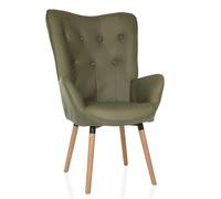 HAVENIO I - Fauteuil rembourré Vert
