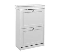 Estha 20 - Armoire à chaussures Blanc