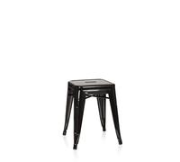 VANTAGGIO - Tabouret de bistrot Noir