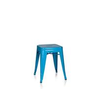 VANTAGGIO - Tabouret de bistrot bleu clair