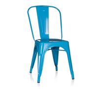 VANTAGGIO COMFORT - Chaise de bistrot bleu clair