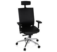 PORTO MAX HIGH | Cuir - Siège de bureau de qualité professionnelle Noir
