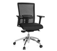 ASTRA BASE - Siège de bureau de qualité professionnelle Noir