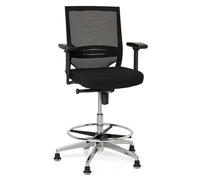 TOP WORK 77 - Chaise de comptoir Noir