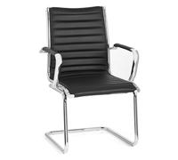 VEMONA V - Chaises cantilever Noir