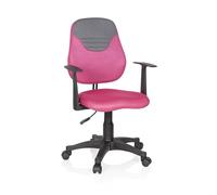 KIDDY STYLE - Chaise pivotante pour des enfants rose / gris