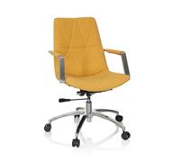 SARANTO II - Siège de bureau à domicile Moutarde