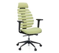 ERGO LINE II PRO | Tissu - Siège de bureau de qualité professionnelle Vert