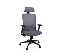 CAPTIVO - Siège de bureau de qualité professionnelle Gris