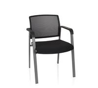 MEET - Chaise à quatre pieds Noir