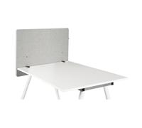 FLEXMIUT D SIDE | Cloison acoustique | 80 cm une unité - Cloison de table gris clair