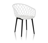 BEGIO - Chaise à coque Blanc