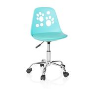 FANCY I - Chaise pivotante pour des enfants turquoise