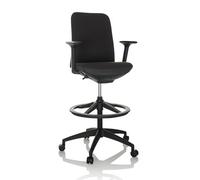 NESTORA WORK - Chaise de comptoir Noir