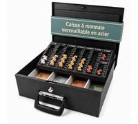SAFE I - Coffre à monnaie Noir