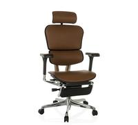 ERGOHUMAN PLUS LEGPRO GEN2 | Cuir - Siège de direction de luxe café