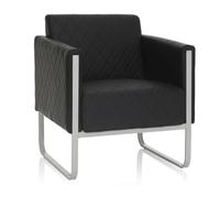 ARUBA STEP 1 places - Fauteuil rembourré Noir