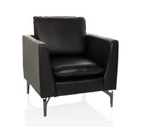 BAVERO | 1 place | Similicuir - Fauteuils lounges Noir